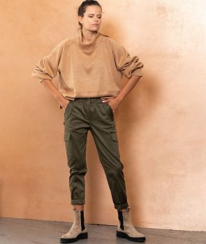 spodnie CARGO khaki