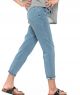 spodnie JEANS light blue wash relaxed