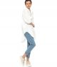 spodnie JEANS light blue wash relaxed