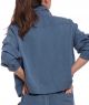 koszulowa kurtka z tencelu z kieszeniami KASHA niebieski