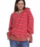 reglanowa bluza oversize JAZZ karmin