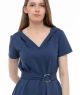 sukienka maxi z kapturem CAMA blue jeans