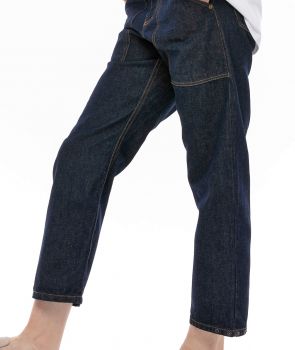 spodnie JEANS z zapinaną na dole nogawką