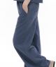 luźne lniane spodnie LIMA blue jeans