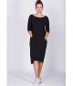 sukienka JASMINE DRESS BLACK, GREY