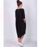 sukienka JASMINE DRESS BLACK, GREY