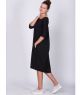 sukienka JASMINE DRESS BLACK, GREY