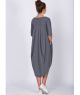 sukienka JASMINE DRESS BLACK, GREY