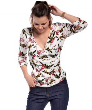  bluzka GIANNA flowers BLOUSE