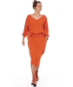 spódnica LEA SKIRT  orange